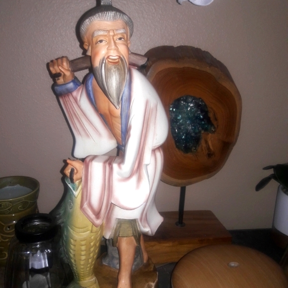 Other - HPAntique Asian Art Chinese Fisherman